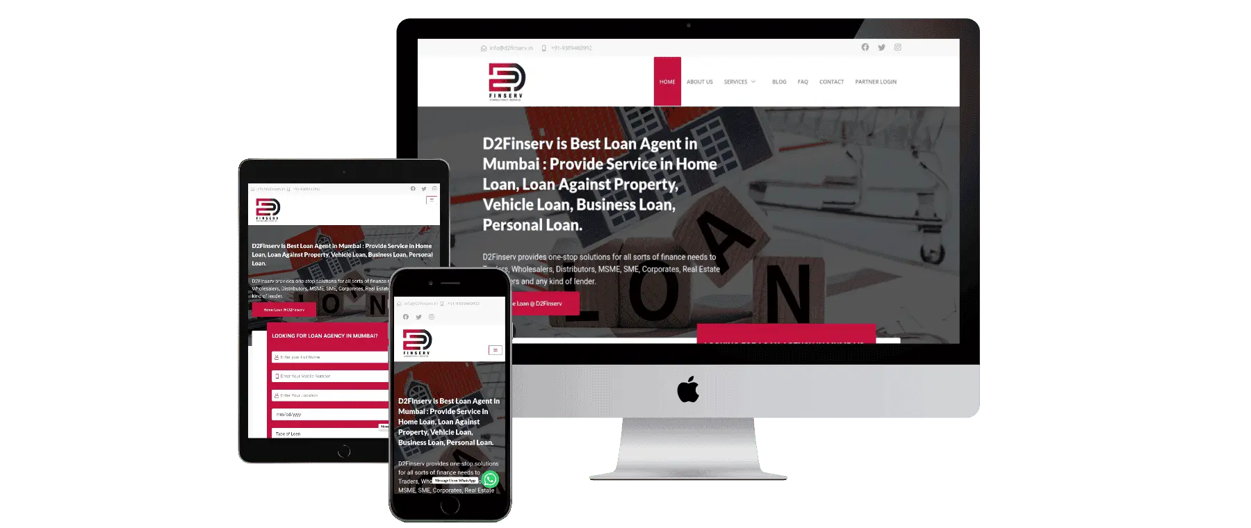 D2Finserv SEO Results